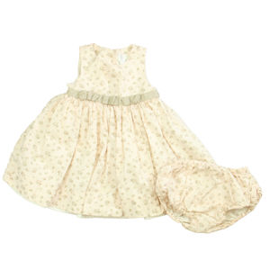 Emma's Garden Girls Pink | Tan Dress size: 9 Months